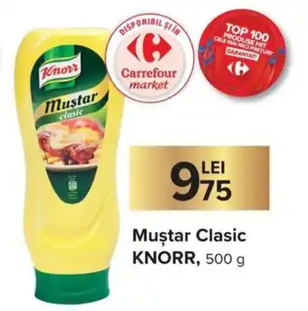 Knorr Muștar Clasic 500 g