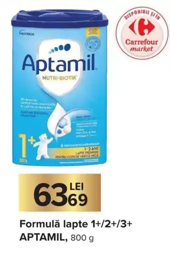 Aptamil Formulă lapte 1+/2+/3+ 800 g