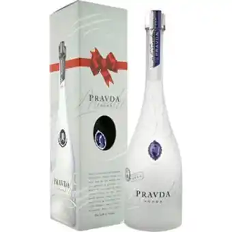 Vodka pravda, 0.7l + cutie cadou