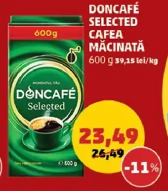 Penny Doncafé selected cafea măcinată 600g Ofertă