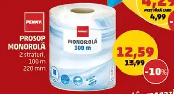 Penny prosop monorolă