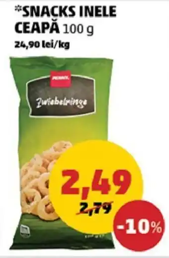 Penny Penny snacks inele ceapă 100g Ofertă