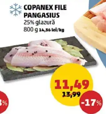 Penny Copanex file pangasius 800g Ofertă