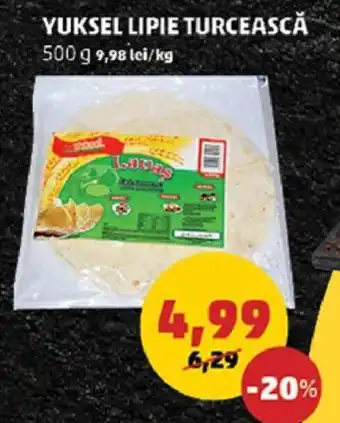 Penny Yuksel lipie turcească 500g Ofertă