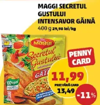 Penny Maggi secretul gustului intensavor găină 400g Ofertă