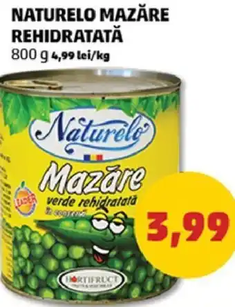Penny Naturelo mazăre rehidratată 800g Ofertă