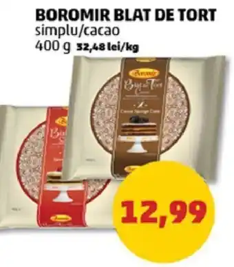 Penny Boromir blat de tort simplu / cacao Ofertă