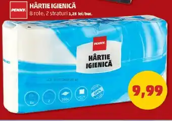 Penny Penny hârtie igienică 8 role 2 straturi Ofertă