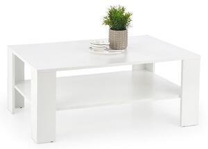 Masuta cafea living alba kwadro, 110x65x53 cm