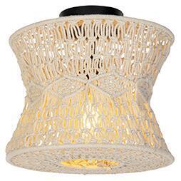 Plafoniera orientala gri 30 cm - leonard
