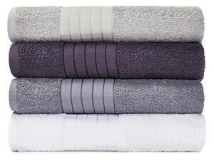 Set 4 prosoape din bumbac bonami selection prato, 70 x 140 cm
