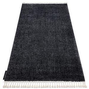 Covor berber 9000 gri franjuri shaggy