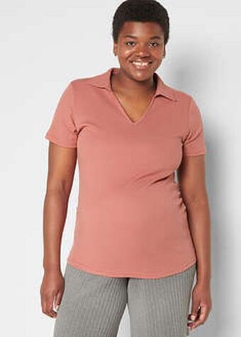 Tricou polo gravide