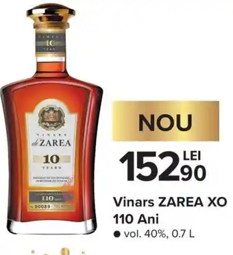 Zarea xo vinars 110 ani vol. 40% 0.7l