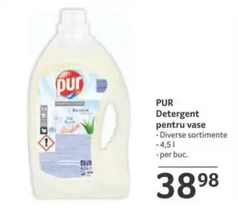 Pur detergent pentru vase 4,5l / per buc.