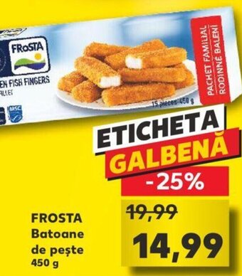 Kaufland Frosta batoane de pește 450g Ofertă