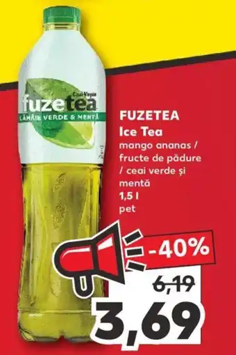 Kaufland Fuzetea ice tea 1,5l Ofertă