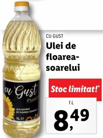 Lidl Cu gust ulei de floarea-soarelui 1l Ofertă