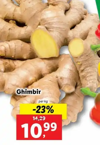 Lidl Lidl piata ghimbir per kg Ofertă