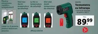 Lidl Parkside termometru -50°C până la +380°C 1 buc. Ofertă