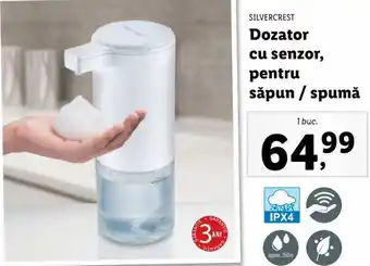Silvercrest dozator cu senzor pentru săpun / spumă 1 buc.