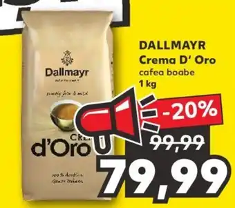 Kaufland Dallmayr crema d' oro 1kg Ofertă