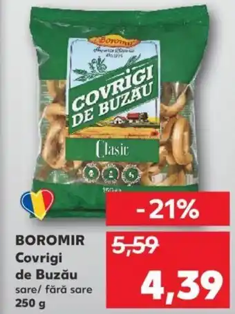 Kaufland Boromir covrigi de buzău 250g Ofertă