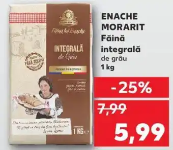 Kaufland Enache morarit făină integrală 1kg Ofertă
