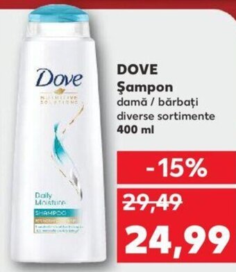 Kaufland Dove șampon 400ml Ofertă