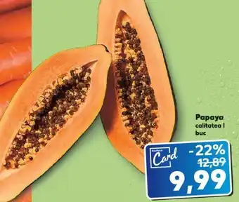 Kaufland Papaya 1buc Ofertă