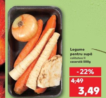 Kaufland Legume pentru supă 500g Ofertă