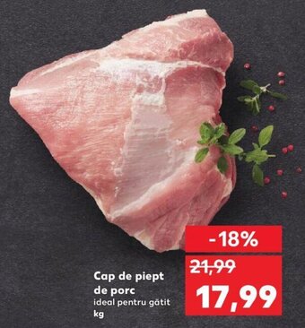 Kaufland Cap de piept de porc Ofertă