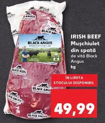 Kaufland Irish beef mușchiulet din spată Ofertă