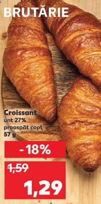 Kaufland Croissant 57g Ofertă