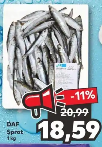 Kaufland Daf sprot 1kg Ofertă