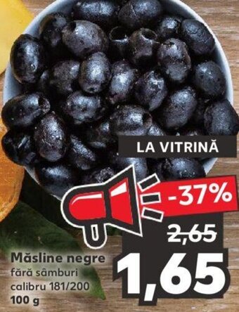 Kaufland Măsline negre 100g Ofertă