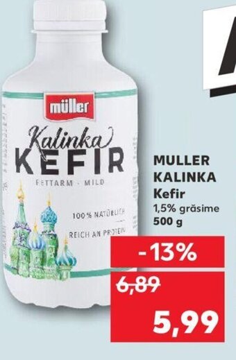 Kaufland Muller kalinka kefir 500g Ofertă