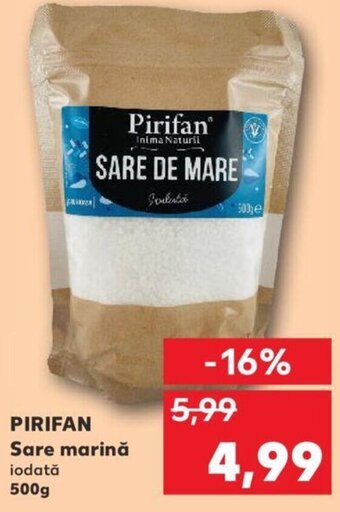 Kaufland Pirifan sare marină 500g Ofertă