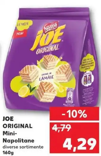 Kaufland Nestle joe orginal mini-napolitane 160g Ofertă
