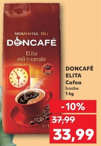 Kaufland Doncafé elita cafea 1kg Ofertă