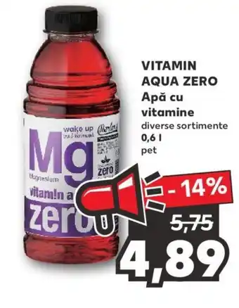 Kaufland Vitamin aqua zero apă cu vitamine 0,6l Ofertă