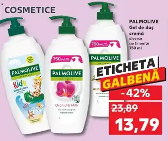Kaufland Palmolive gel de duș cremă 750ml Ofertă