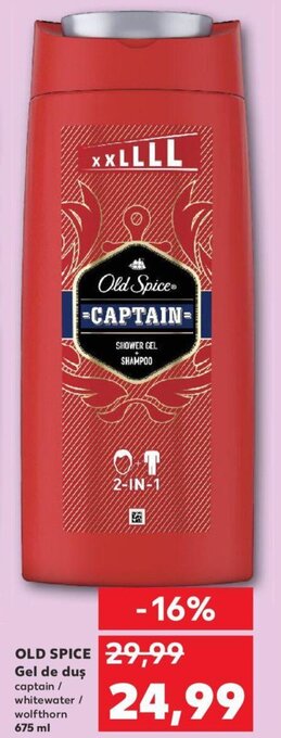 Kaufland Old spice gel de duș 675ml Ofertă