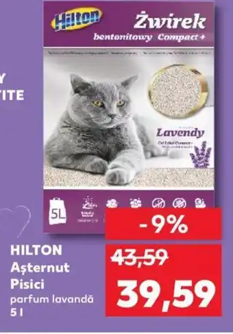 Kaufland Hilton așternut pisici 5l Ofertă