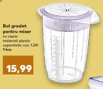 Kaufland Bol gradat pentru mixer 1buc Ofertă