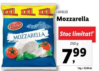 Lovilio mozzarella 250g