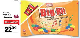 Lidl Mister choc arahide glazurate 1kg Ofertă