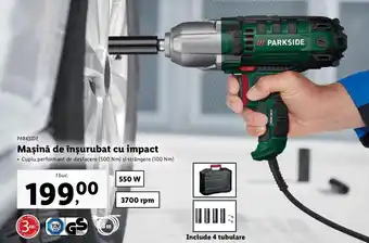 Lidl Parkside mașină de înșurubat cu impact 550w 3700rpm 1 buc. Ofertă