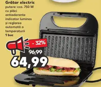 Kaufland Grătar electric 750w 1buc Ofertă