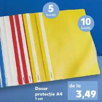 Kaufland Dosar protecție a4 1set Ofertă